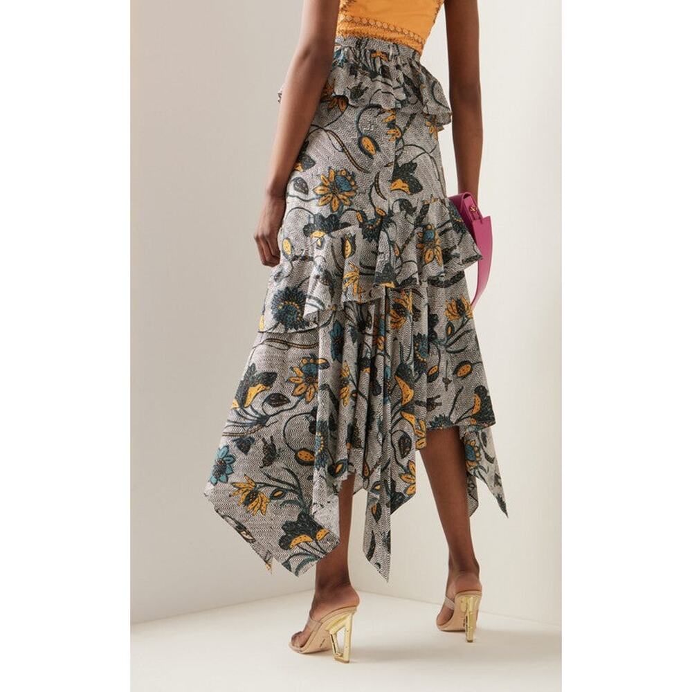 Ulla Johnson Ivette Skirt Grey - 10 - Picture 3 of 6